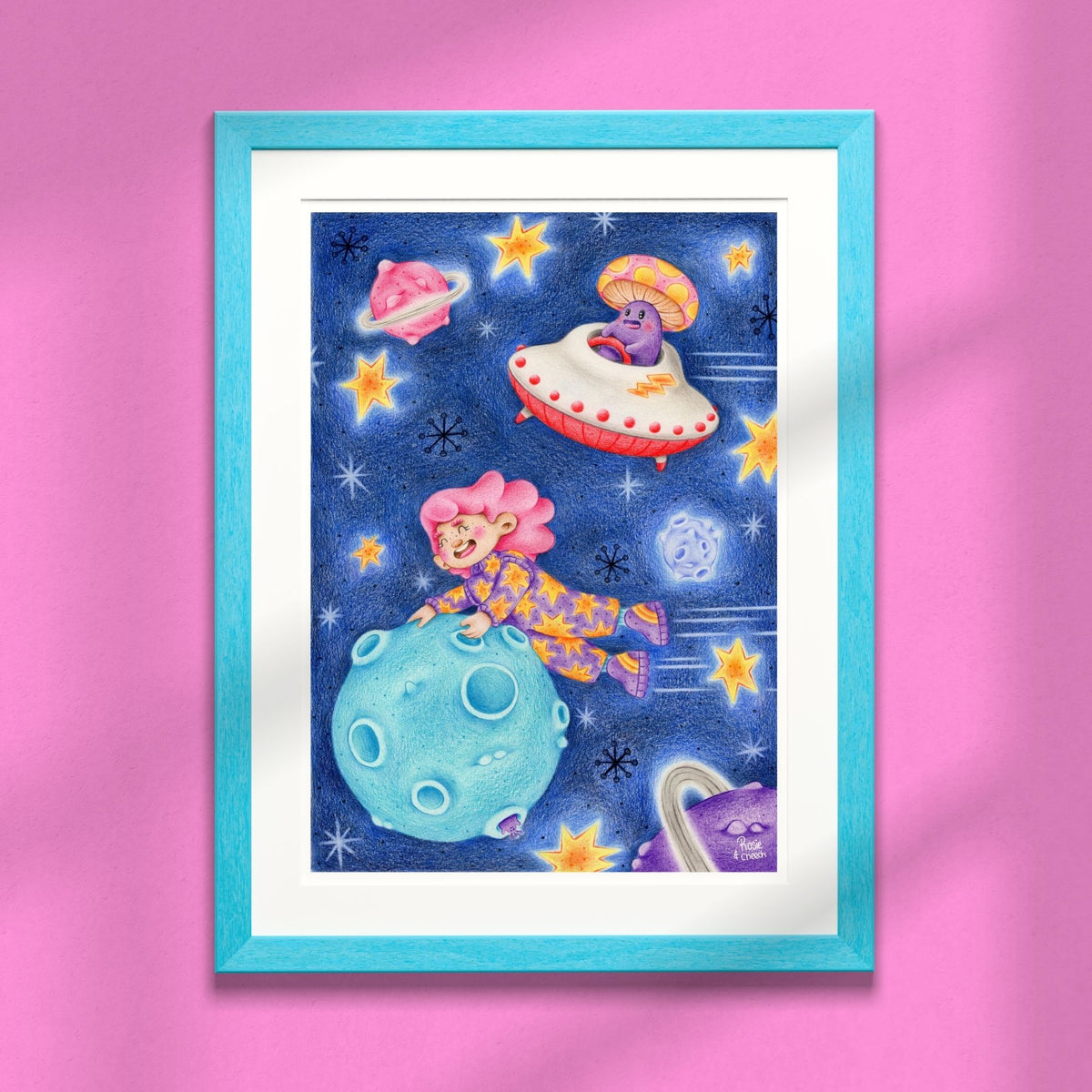 Space Quest Two - Signed Art Print | A4 / A3