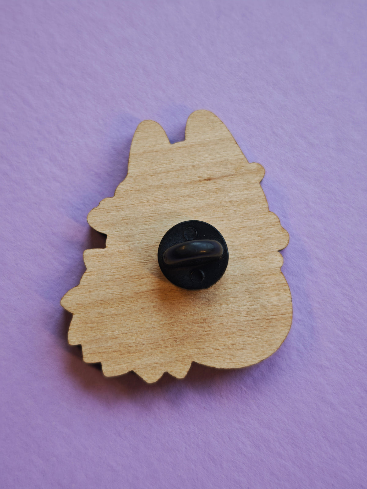 Wooden Cheech Cat and Sun Pin