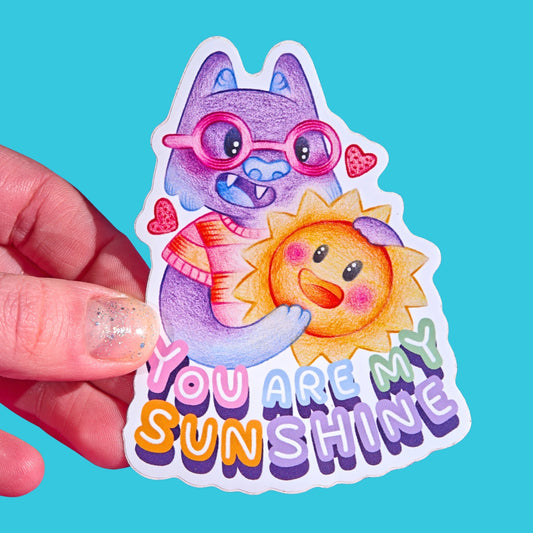 Large Sticker - You are my sunshine!