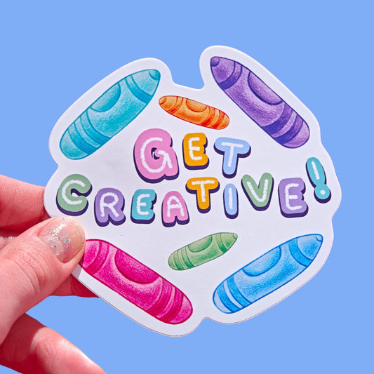 Large Sticker - Get Creative!