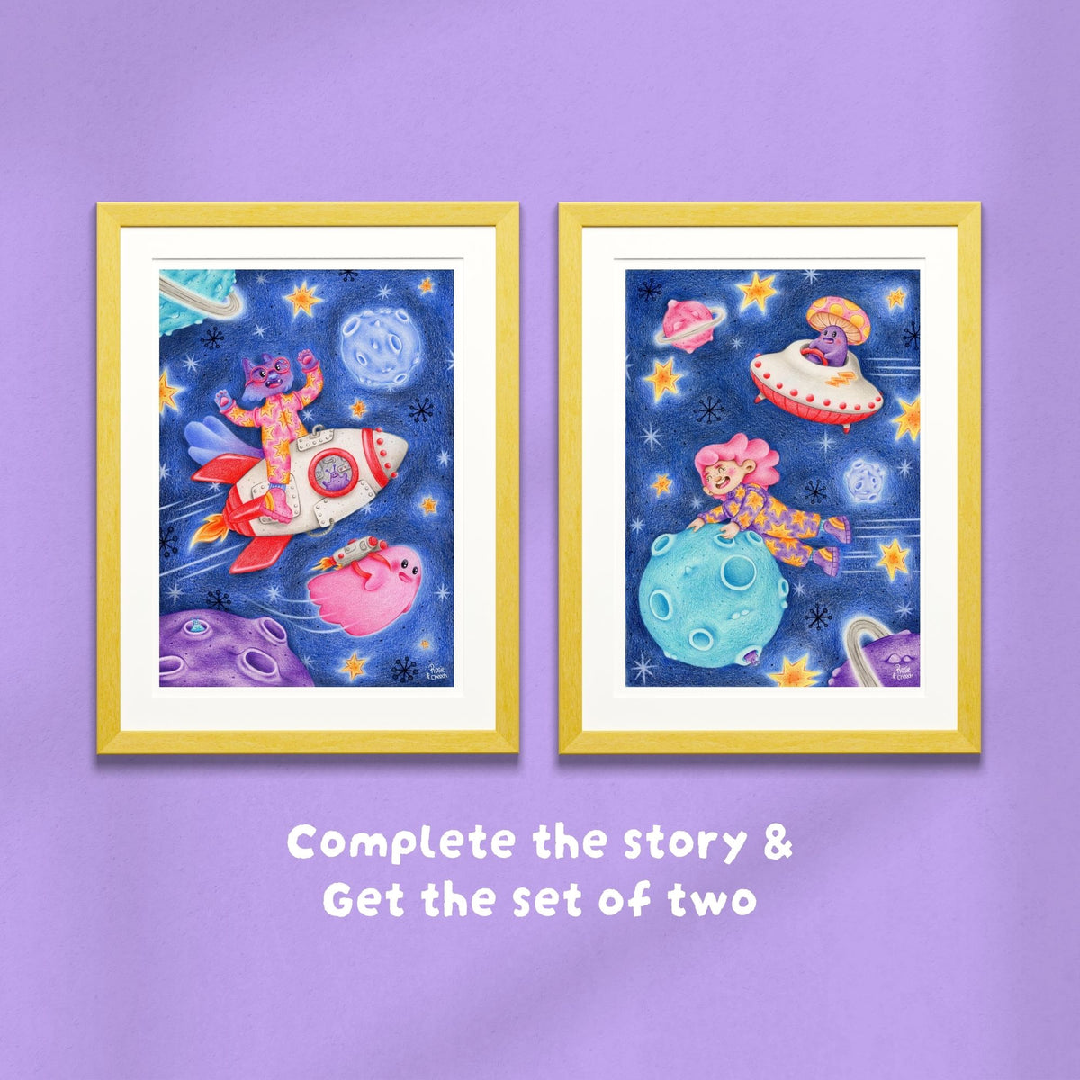 Space Quest One - Signed Art Print | A4 / A3