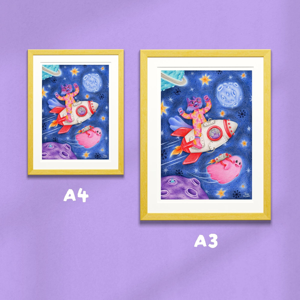 Space Quest One - Signed Art Print | A4 / A3