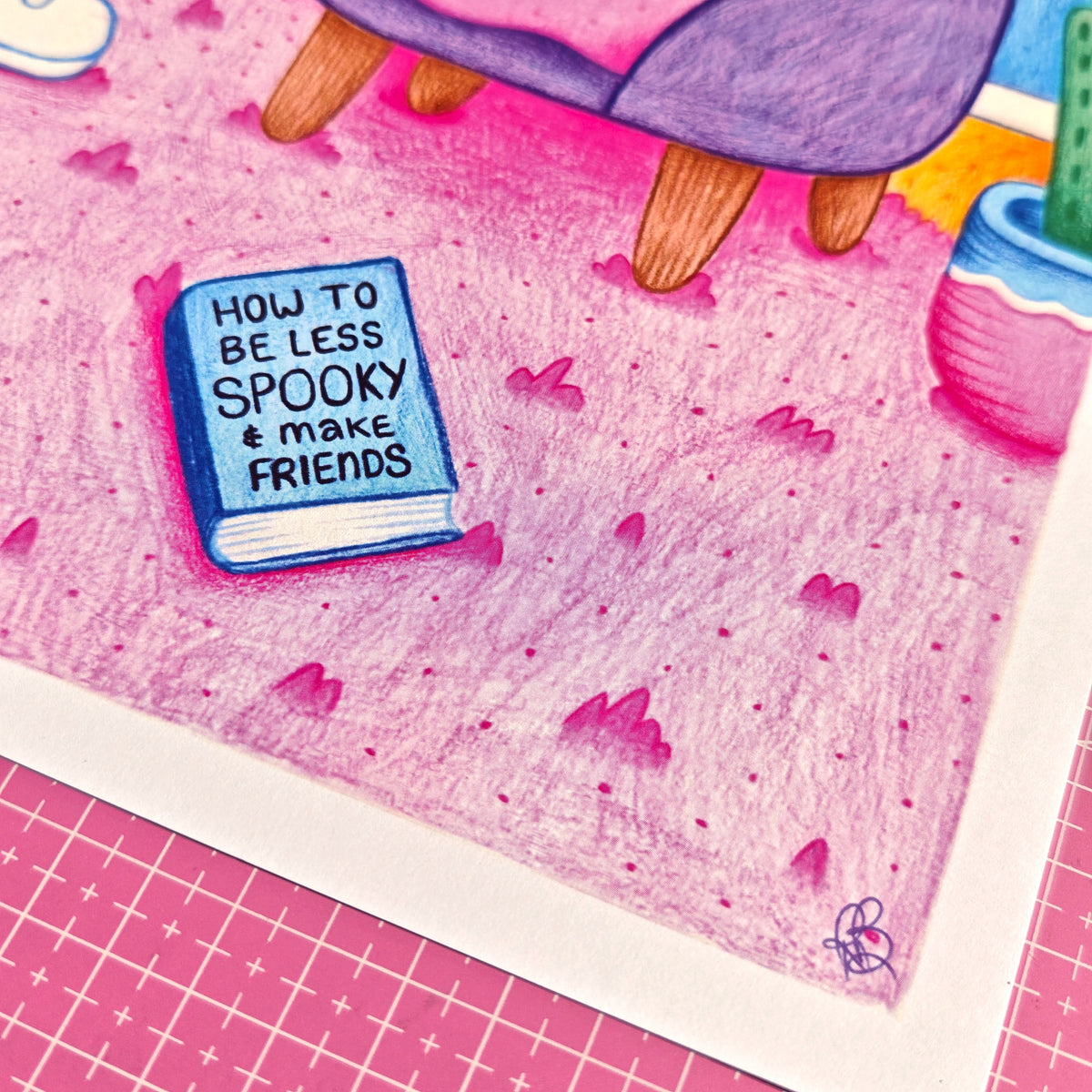 How To Be Less Spooky and Make Friends