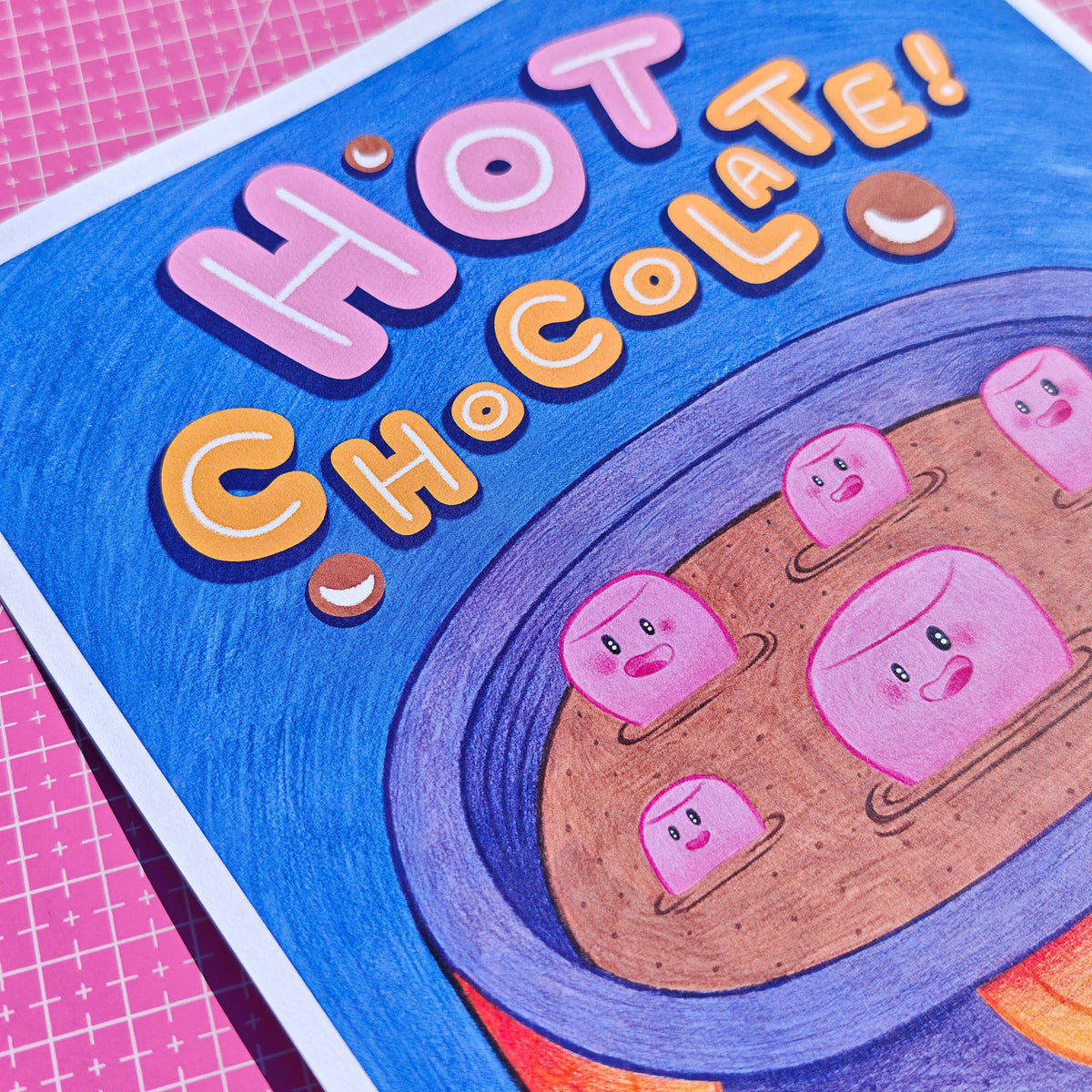 Hot Chocolate! - Signed Art Print | A4