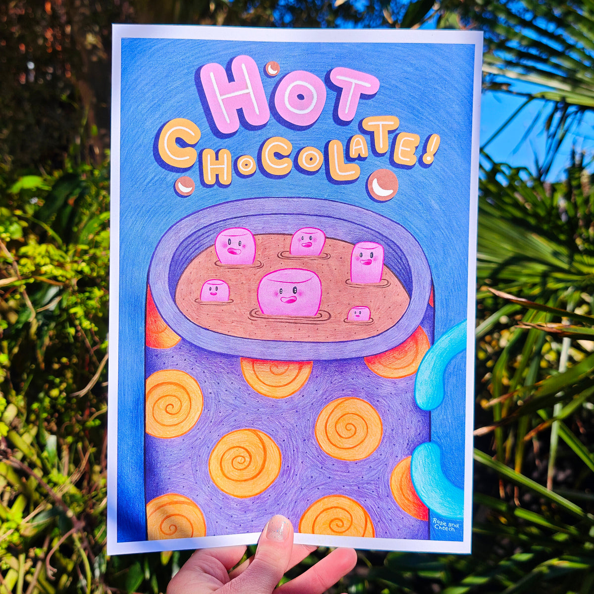 Hot Chocolate! - Signed Art Print | A4