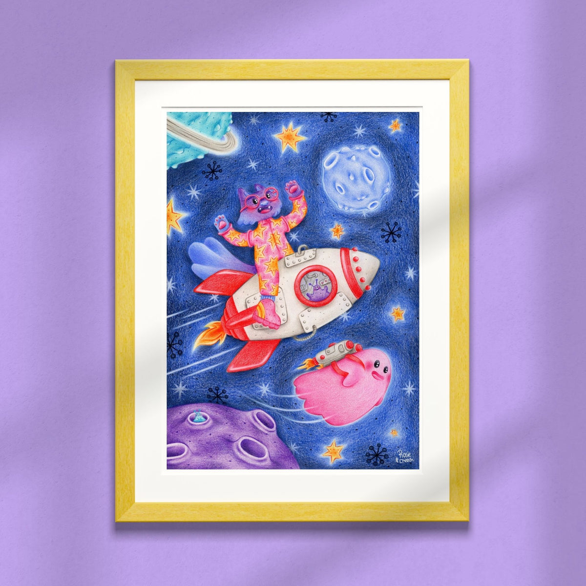 Space Quest One - Signed Art Print | A4 / A3