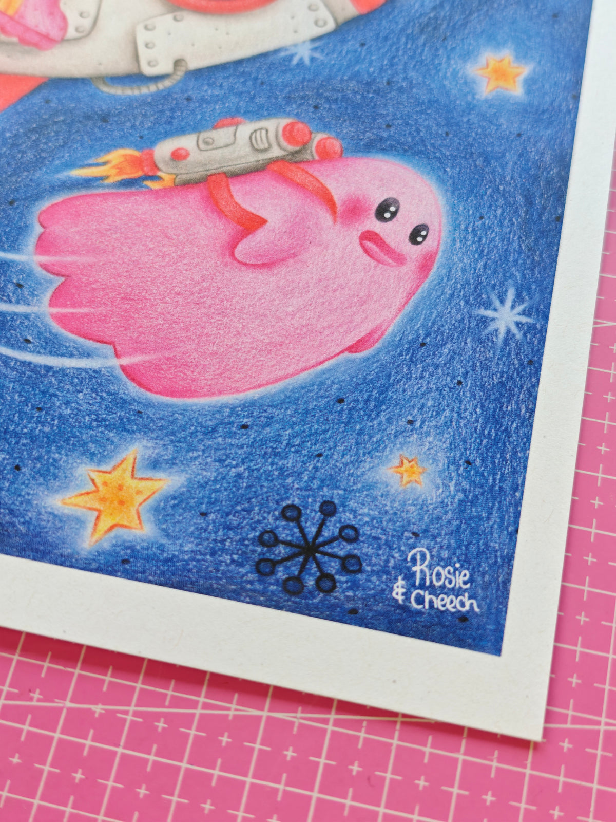 Space Quest One - Signed Art Print | A4 / A3