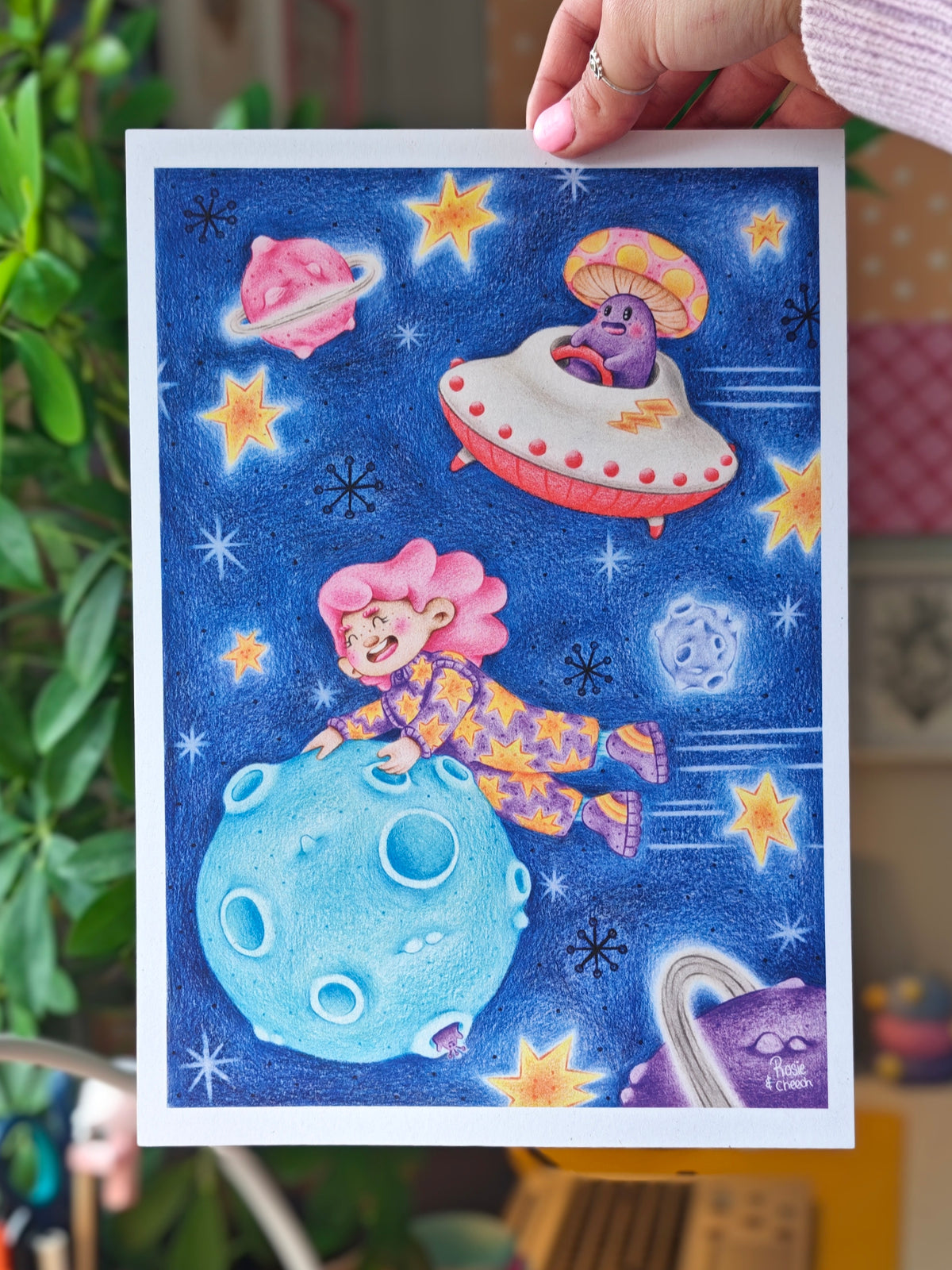 Space Quest Two - Signed Art Print | A4 / A3