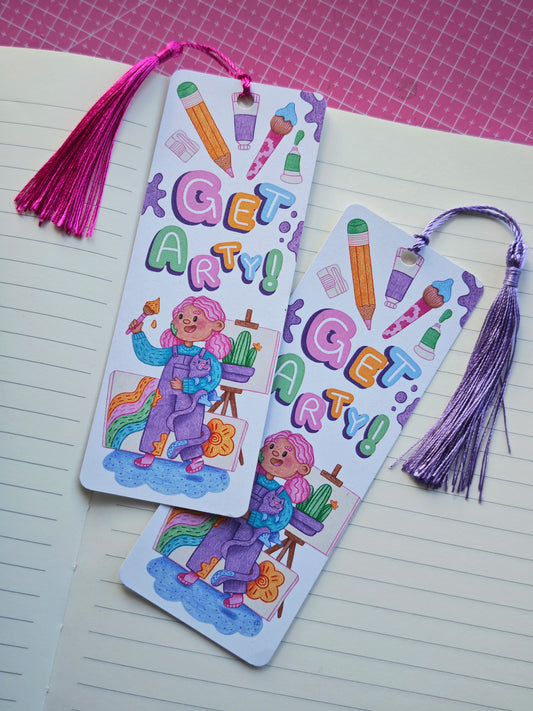 Get arty bookmark