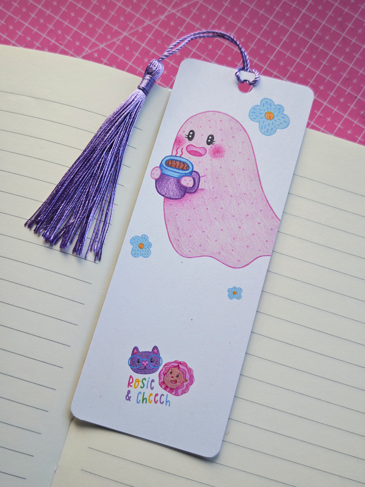 Let's snuggle bookmark